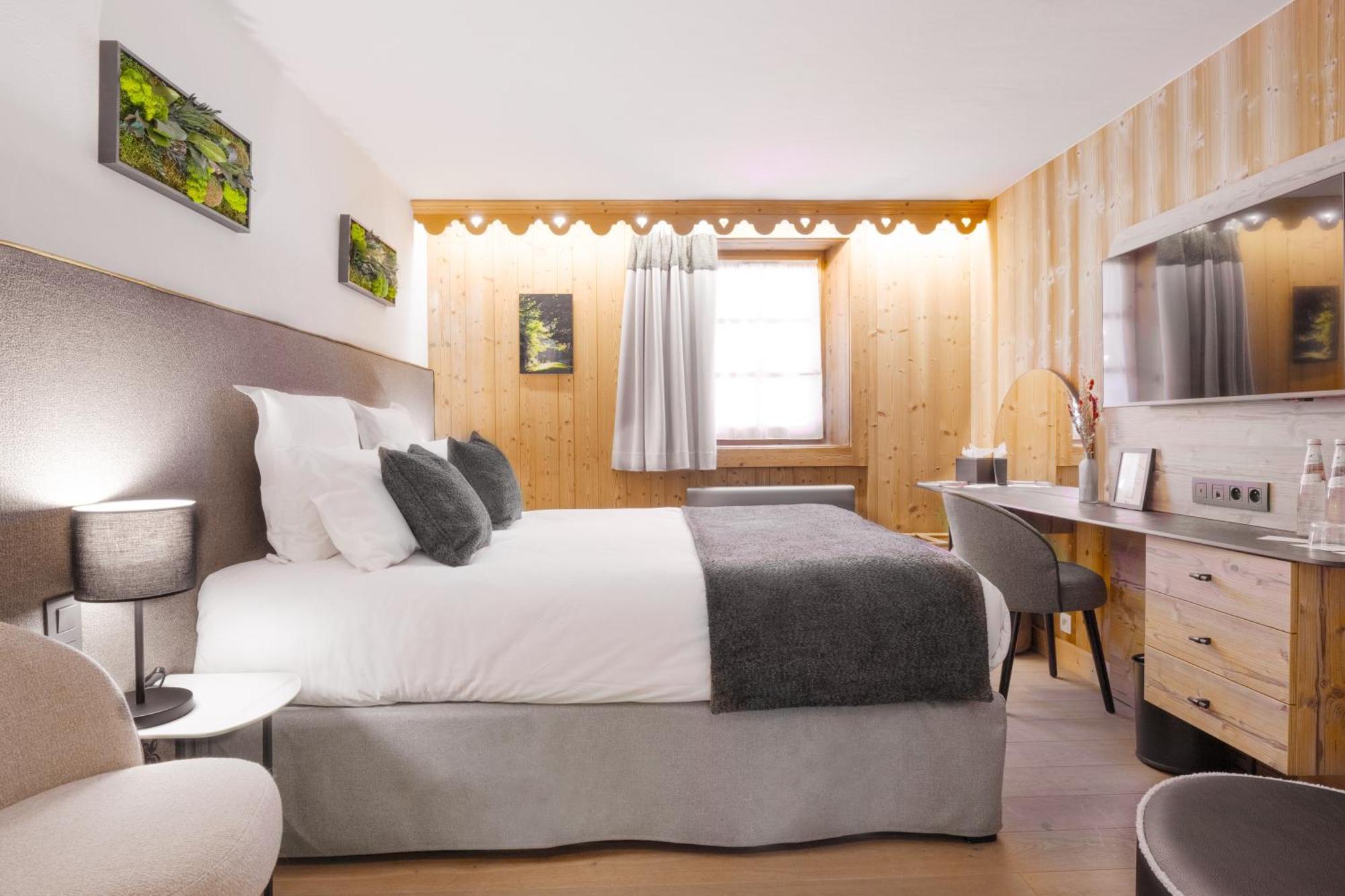 La Ferme Du Golf Otel Megève Dış mekan fotoğraf