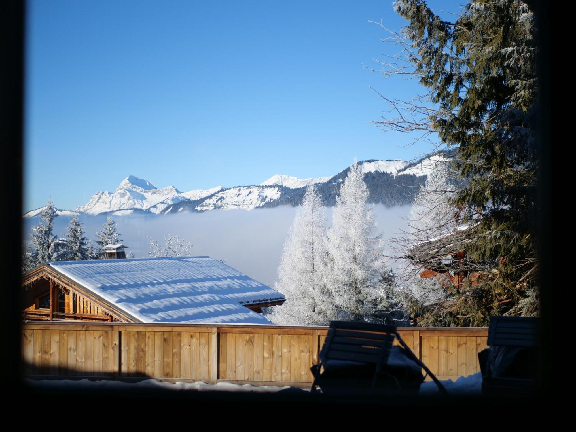 La Ferme Du Golf Otel Megève Dış mekan fotoğraf