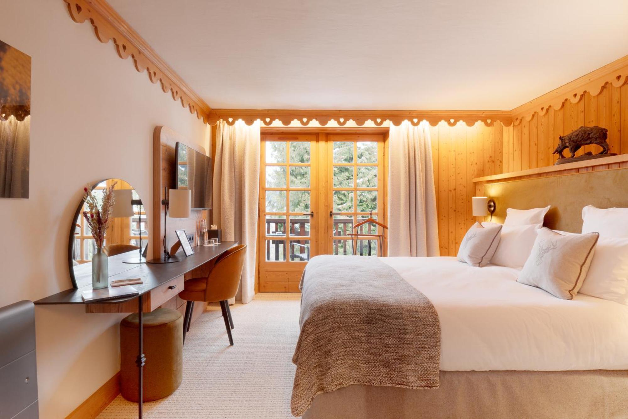La Ferme Du Golf Otel Megève Dış mekan fotoğraf