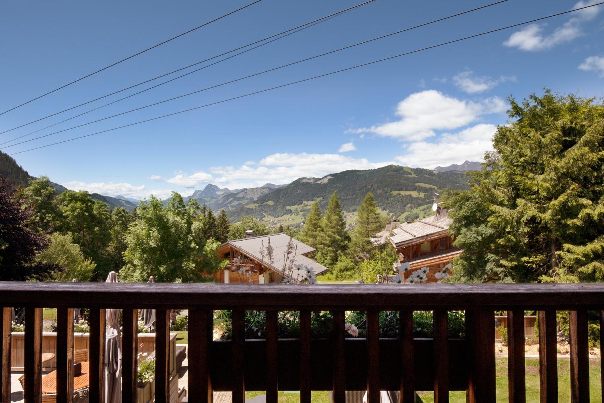 La Ferme Du Golf Otel Megève Dış mekan fotoğraf