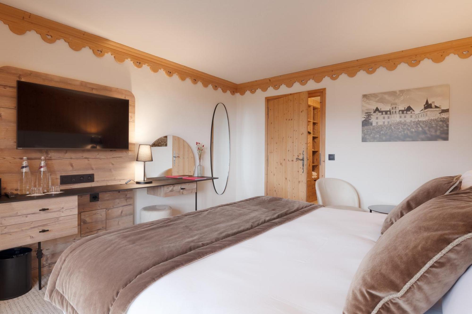 La Ferme Du Golf Otel Megève Dış mekan fotoğraf