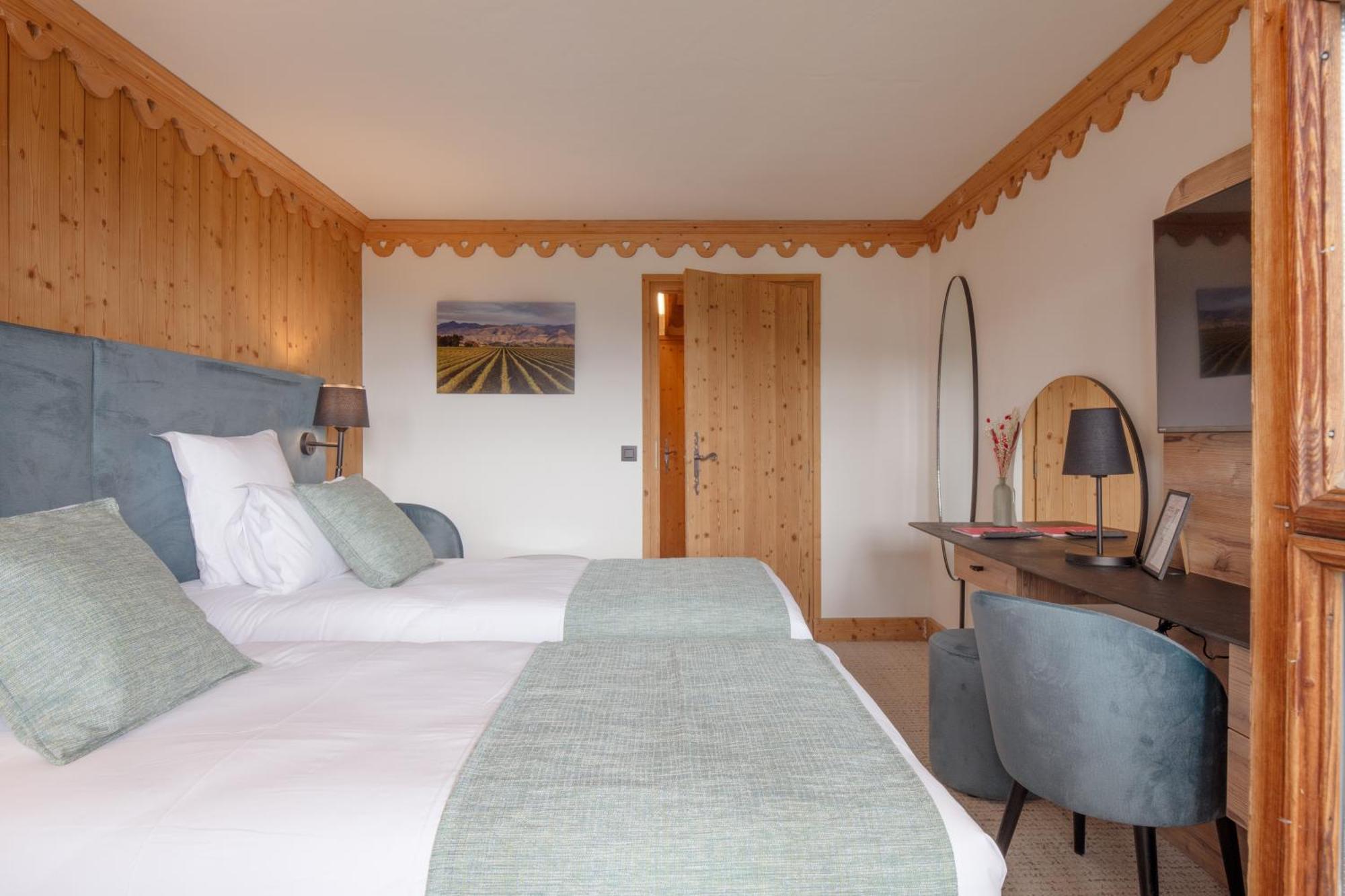 La Ferme Du Golf Otel Megève Dış mekan fotoğraf