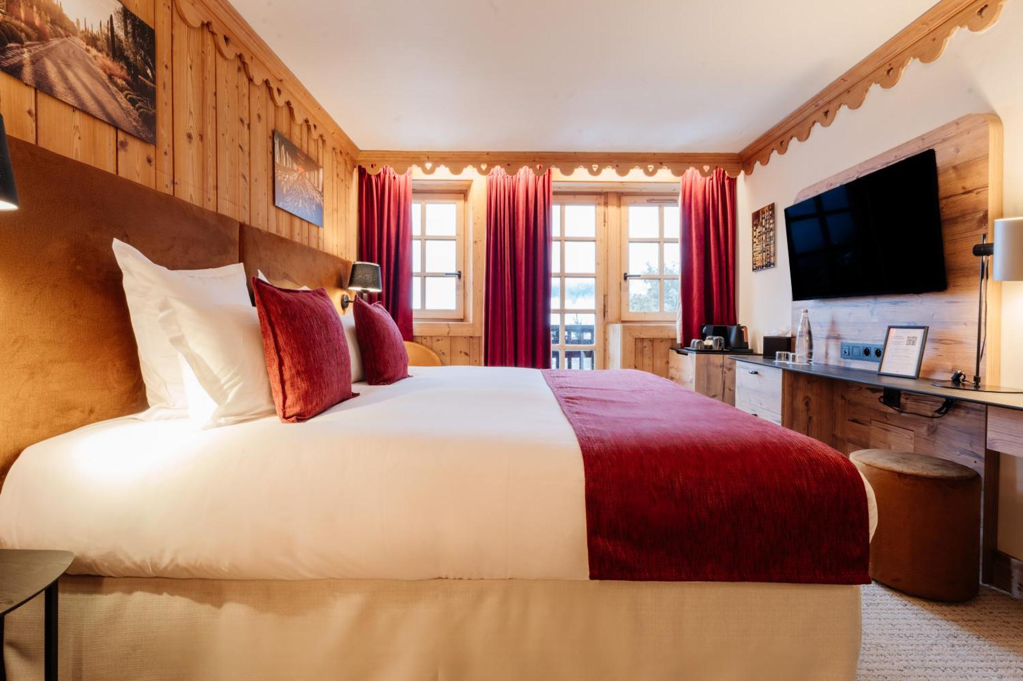 La Ferme Du Golf Otel Megève Dış mekan fotoğraf