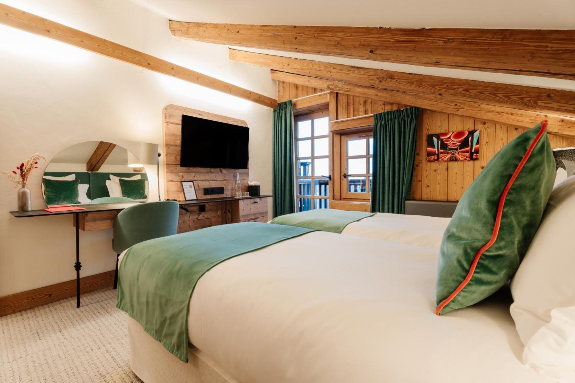 La Ferme Du Golf Otel Megève Dış mekan fotoğraf