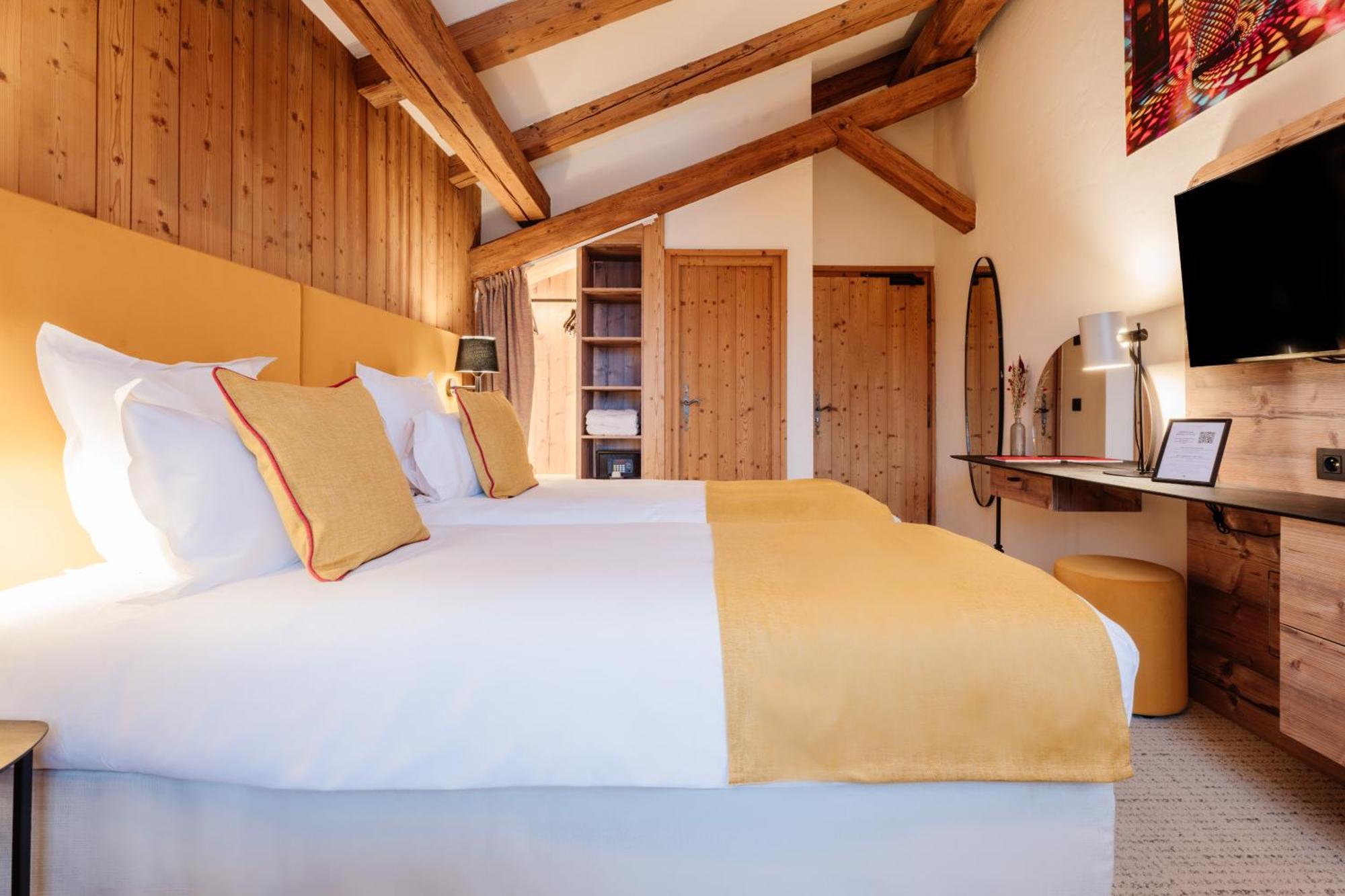 La Ferme Du Golf Otel Megève Dış mekan fotoğraf