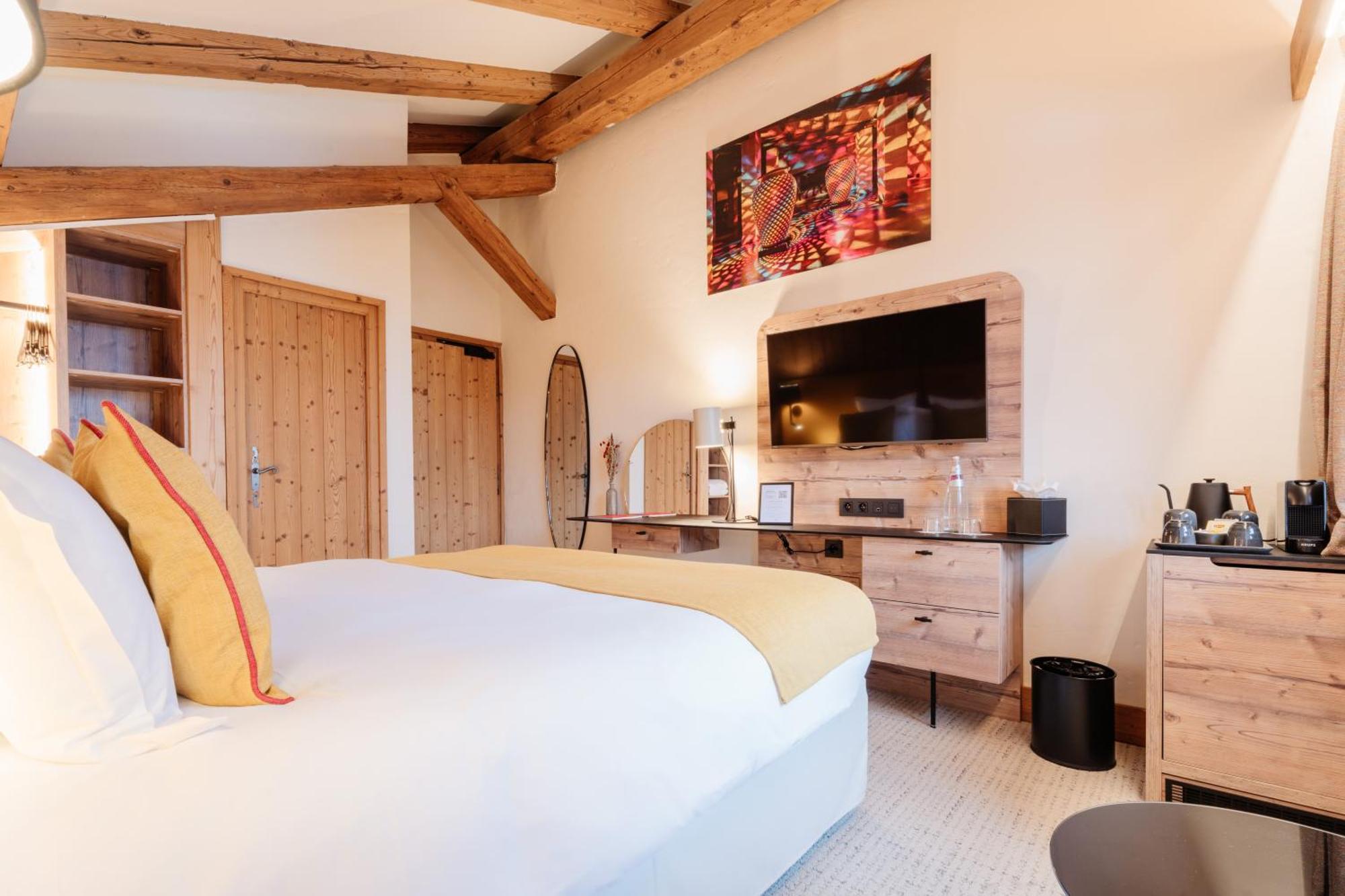 La Ferme Du Golf Otel Megève Dış mekan fotoğraf