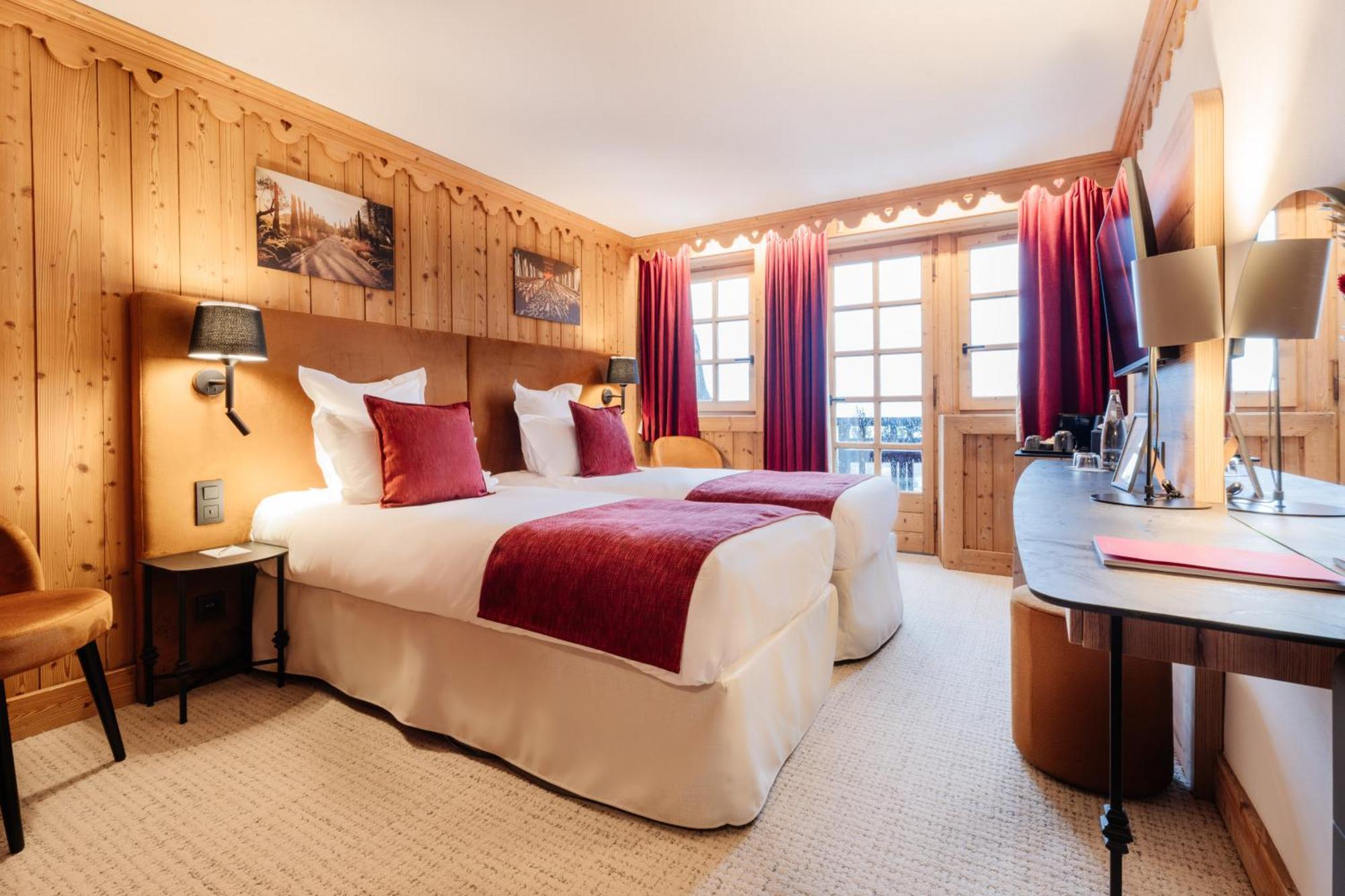 La Ferme Du Golf Otel Megève Dış mekan fotoğraf