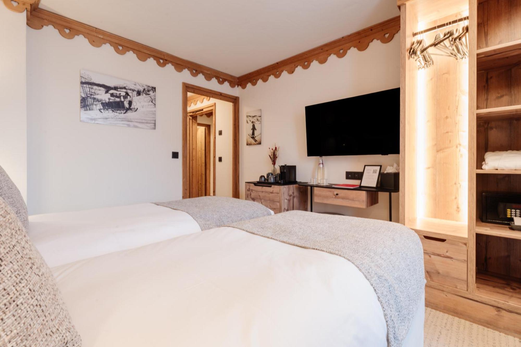 La Ferme Du Golf Otel Megève Dış mekan fotoğraf