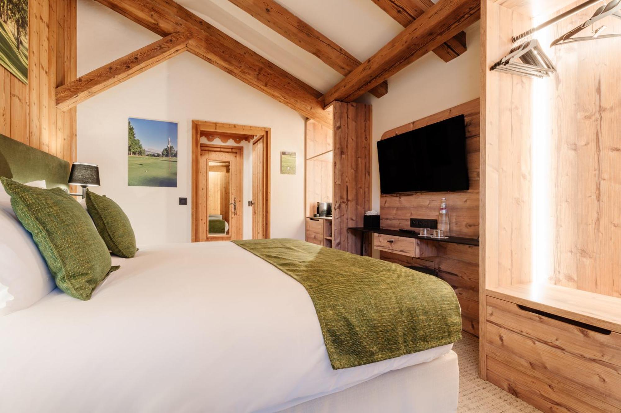 La Ferme Du Golf Otel Megève Dış mekan fotoğraf