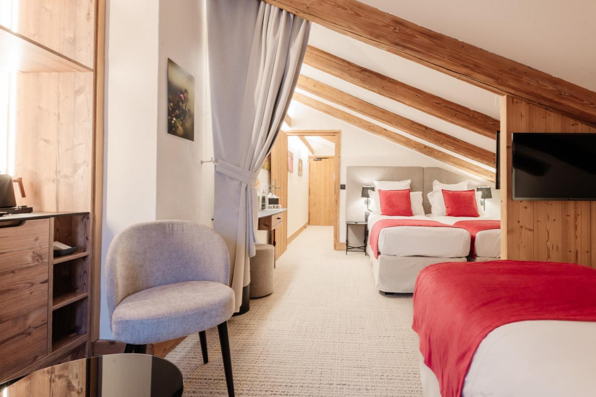 La Ferme Du Golf Otel Megève Dış mekan fotoğraf